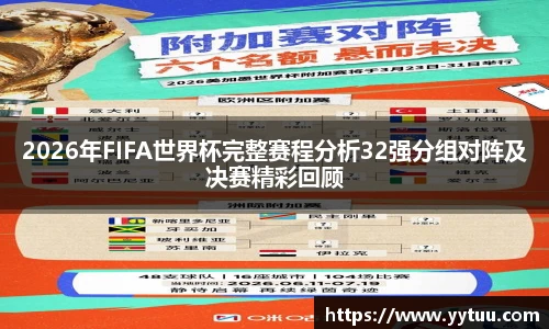 beat3652026年FIFA世界杯完整赛程分析32强分组对阵及决赛精彩回顾